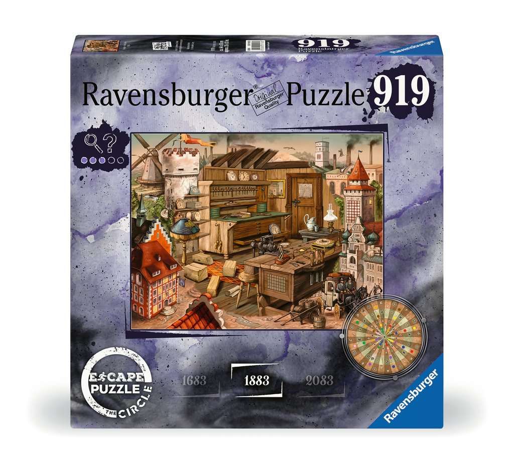 Ravensburger Escape the Circle Anno 1883 Puzzle - 919 Pieces