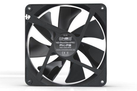 Noiseblocker NB-BlackSilent Pro - Ventilator - Zwart