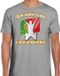 Bellatio Decorations Verkleed shirt voor heren - Portugal - grijs - voetbal supporter - themafeest XL
