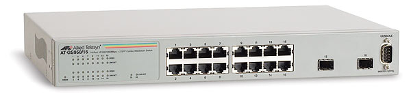 Allied Telesyn 16 port Gigabit WebSmart Switch