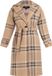 faina Jas Beige Karriert XL
