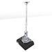 Projector mount with extendable rod, suitable for ceiling and wall mounting