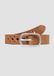 s.Oliver Ceinture en cuir avec boucle marron Femme