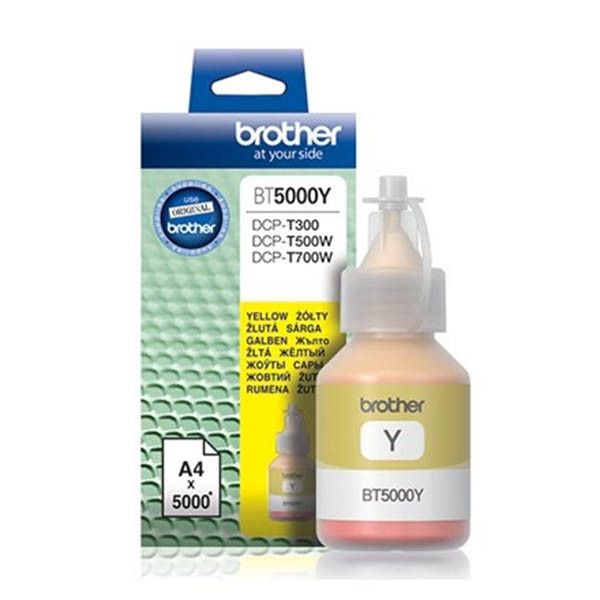 Brother BT5000Y Inktcartridge Geel (Origineel)