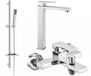 Mexen Uno DQ77 set de bain, chrome - 71413DQ77-00