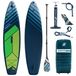 Gladiator PRO 11'6 Touring SUP-board, gonflable, ensemble complet, modèle 2026