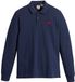 Levi's Slim Housemark Polo à manches longues Bleu S Homme