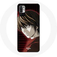 Maniacase Hoesje voor Xiaomi Poco M3 Pro Licht Yagami Death Note Anime Manga
