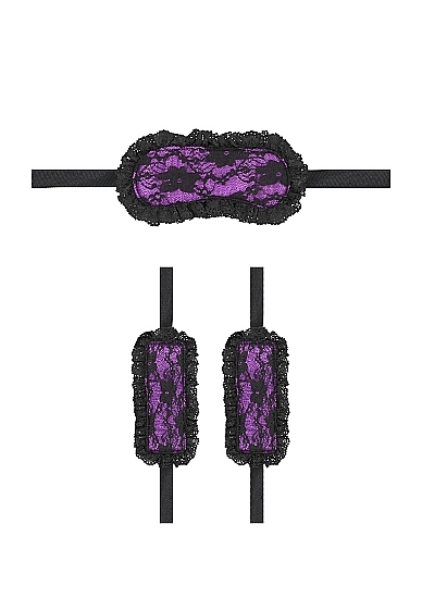 Ouch! Kits Introductory Bondage Kit #7 - Purple