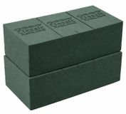 Rayher Steekschuim - 2x stuks - 23x2x8 cm - vert