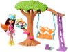 Enchantimals Boomschommel Speelset – Felicity Vos pop (15 cm) en Flick dierenfiguur