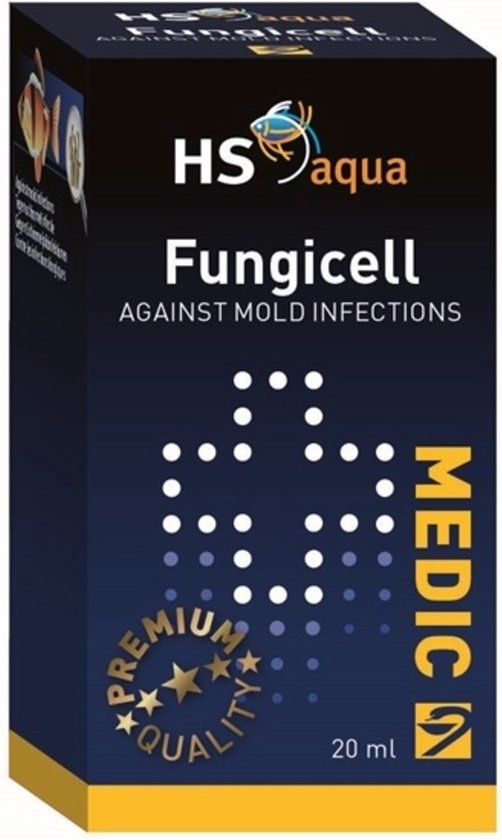 Smulders HS aqua Fungicell - tegen huidschimmel bij vissen - 20 ml