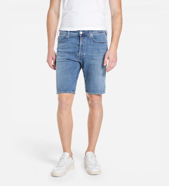 Replay Blauwe denim shorts