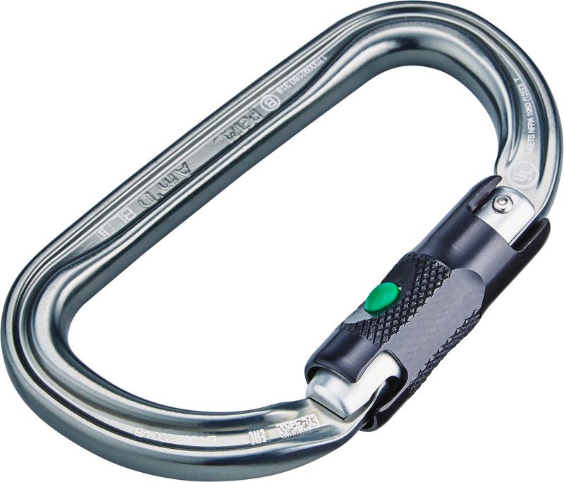 Petzl Am'D Ball Lock Aluminium karabiner