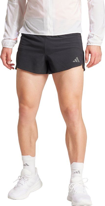 adidas Performance Adizero Running Split Short - Heren - Zwart - XXL