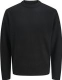 JACK&JONES JJESOHO OLLIE KNIT CREW NECK SN Heren Gebreide Truien Zwart S