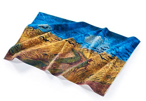 Musearta Strandhanddoek - Wheatfield with Crows - Vincent Van Gogh - Katoen - 108x180 cm