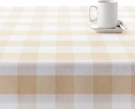 Belum Vlekbestendig tafelkleed 0120-103 200 x 140 cm Katoen Vanille