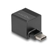 Delock 66462 USB Type-C naar RJ-45 Gigabit LAN Adapter Zwart
