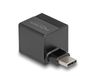 Delock 66462 USB Type-C naar RJ-45 Gigabit LAN Adapter Zwart