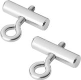 ProPlus Pro+ Eindstop voor tentrail 8/10mm set van 2 stuks