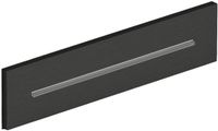Hotbath Mate M162 cascade waterval inbouw geborsteld zwart PVD