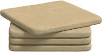 vidaXL - Zitkussens - 4 stuks - Corduroy stof - Grijs Groen - 40 x 40 x 3 cm