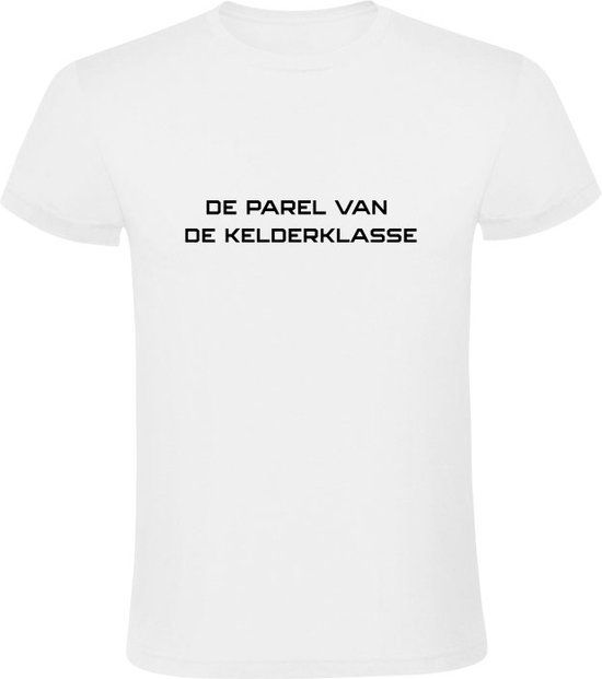 Sol's De parel van de kelderklasse Heren T-shirt - Wit - L