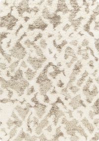 Surya Paula vloerkleed modern hoogpolig shaggy beige