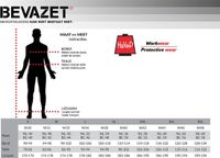 HAVEP Overall drukknoop Basic 2096 - Korenblauw - 48
