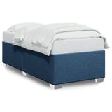 VidaXL Bedframe Blauw Stof 140x200 cm