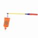 Merkloos Aziatische lampion 21 cm rood