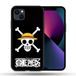 Beschermhoes Manga One Piece doodskop Beschermhoes compatibel met Magsafe voor Apple iPhone 13 (6,1)