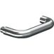 Ogro Poignée de porte rosace 8100 VA Satino carré 8mm DIN L/R OGRO