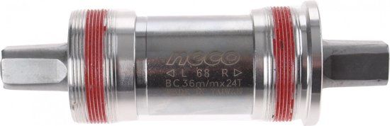 Neco Kogellager Trapas Italiaans 123 X 36 Mm Zilver