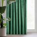 Eurofirany 472098 Sheer Gordijn Groen Polyester 1400 x 2700 mm