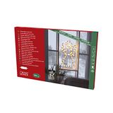 Konstsmide LED venstersilhouet, engel, 50 warm witte diodes, 230 V, binnen, witte kabel - 2173-010