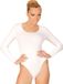 Widmann - Unicolor Body Volwassen Met Knoopsluiting, Wit - Wit / Beige - Small / Medium