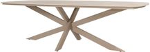 4 Seasons Outdoor Nevada low dining tuintafel 250x105x69 cm keramiek latte