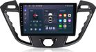 Junsun Ford Transit Tourneo Custom 2012-2021 Carplay 9-inch Android 15 Autoradio met GPS-navigatie, Wi-Fi, Bluetooth, DAB+, stuurwielbediening en USB-aansluiting (2+64GB)