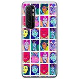 ERT GROUP mobiel telefoonhoesje voor Xiaomi MI NOTE 10 Lite origineel en officieel erkend Disney patroon Disney Villains 002 aangepast aan de vorm van de mobiele telefoon, hoesje is gemaakt van TPU