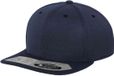 Flexfit 110 Fitted Snapback Navy One Size Pet Blauw