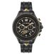 Plein Sport Warrior Tech PS6BA0824 Heren Polshorloge - Zwart Stalen Band - Kwarts - Analoog - 5 ATM