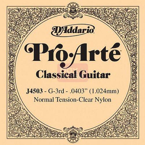 D'ADDARIO Daddario J4503 snaar voor klassieke gitaar normal tension G3