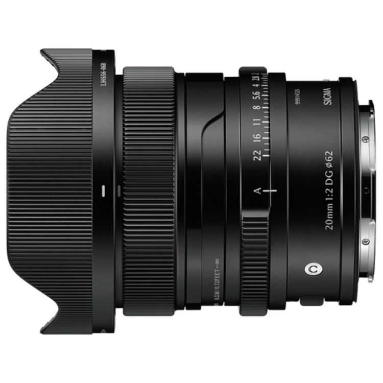 Sigma 20mm F2 DG Contemporary Sony FE-Mount Objectief