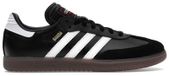 adidas Samba Indoor, Kernschwarz, Wolkenweiß, Leuchtendrot - EU 40 2/3