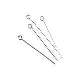 Rayher 2226721 kettelstift, 0,7 mm ø, 20 mm, SB-Btl 20 stuks, platina