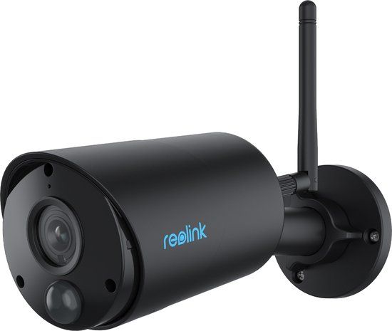 Reolink Argus Series B320-B - 3 MP buitenbeveiligingscamera op batterijen met detectie van personen/voertuigen, tweewegaudio