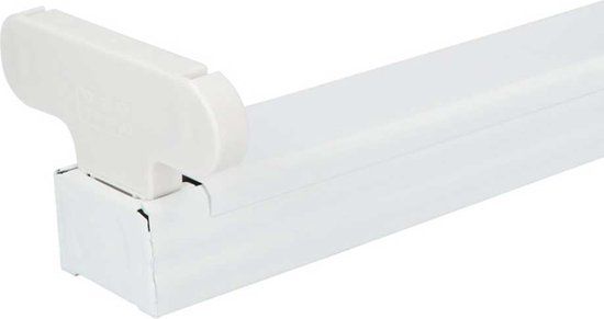HOFTRONIC Rax LED Montagebalk - T8 LED TL armatuur - 120cm - IP20 - Wit