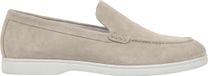 Vercate Florence Loafer Instapper Italiaans Suède Leer Heren Schoen Beige Maat 44